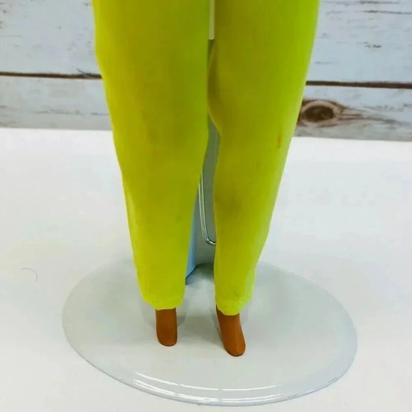 MATTEL BARBIE Brown Hair Brown Eyes Two Piece Body Suit 12" Tall - Picture 7 of 11